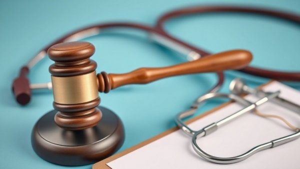 Gavel and stethoscope on a clipboard, symbolizing block ACA rule increasing uninsured rate.