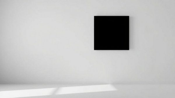 Minimalist black square design for VitaCookies wellness platform