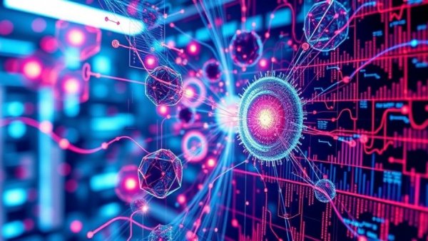 Abstract data visualization of autoimmune treatment