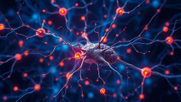 Illustration depicting tubulin preventing toxic brain protein clumps.