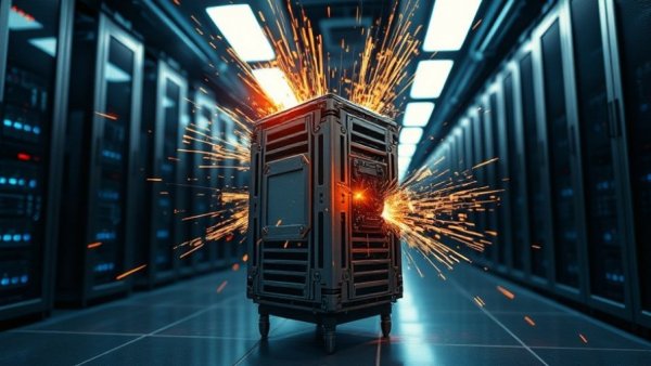 Metallic block sparking in server room, China export restrictions on indium.