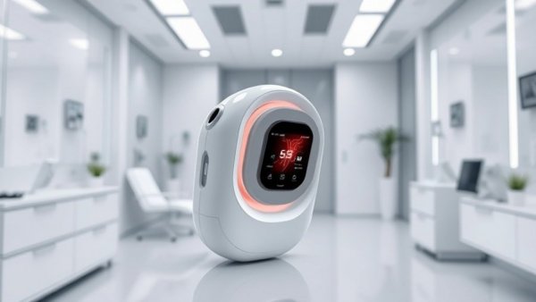 Venowave enhanced blood circulation device in a modern medical setting.