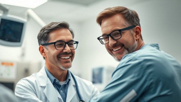 AI in healthcare: Doctor engaging with patient in hospital
