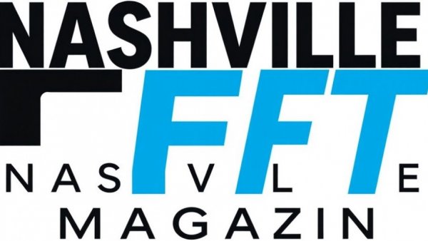 Nashville Fit Magazine logo in black and blue.