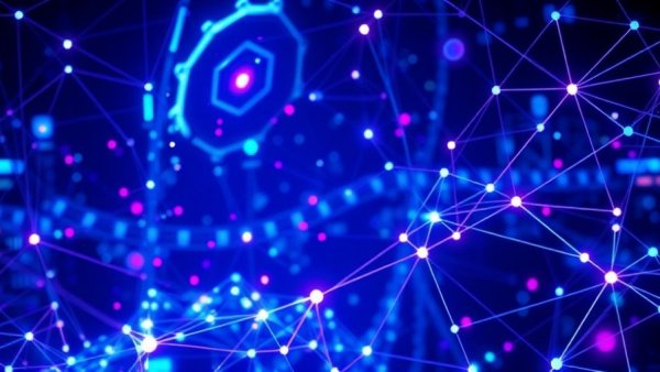 Futuristic network symbolizing Tersis Technologies public-private partnerships.