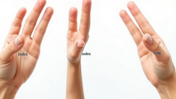Comparison of finger lengths related to prenatal estrogen and brain evolution.