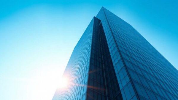 Molina Healthcare building with clear blue sky reflecting ACA cuts