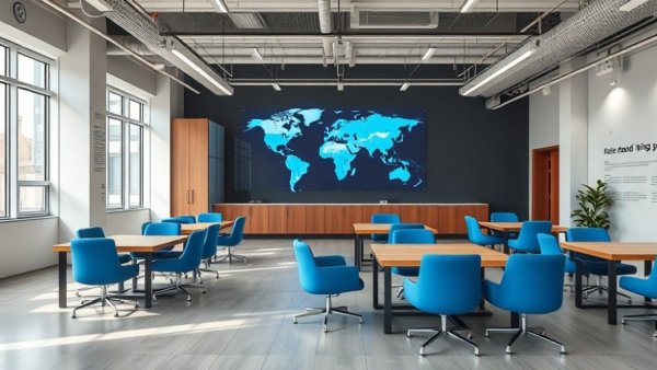 4Life new Mexico office interior with modern design elements