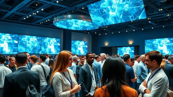 Diverse professionals networking at AAMI neXus 2027 Conference