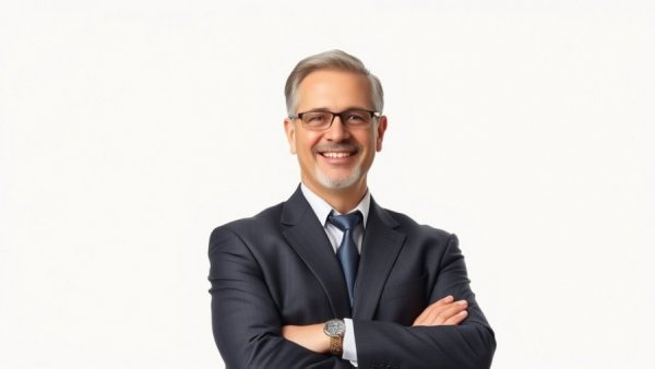 Business professional in suit, Herbalife CFO transition