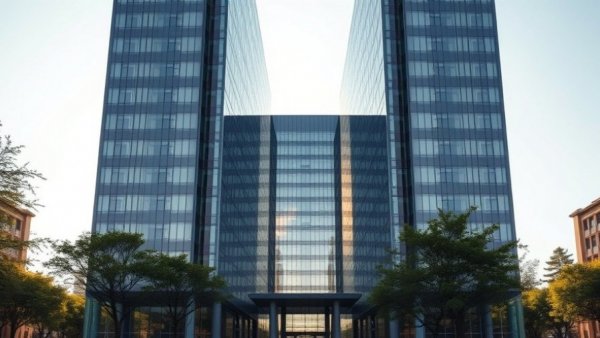 Modern office building symbolizing One More International expansion in Mexico.