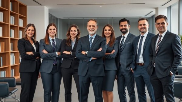 Best Lawyers in America SiebenCarey Attorneys in a modern office.
