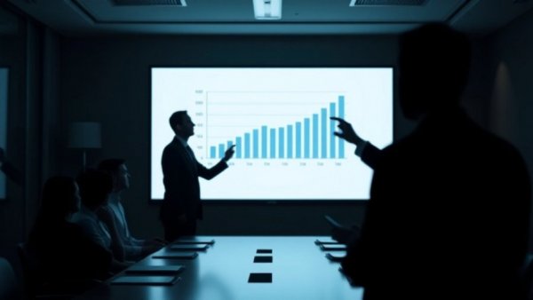 Medline Inc. Investor Rights presentation with silhouette pointing at screen