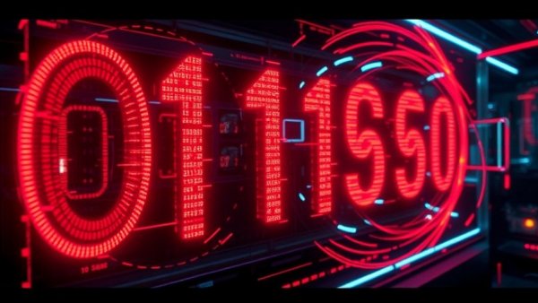 Futuristic digital display highlighting prompt injection cybersecurity concepts.