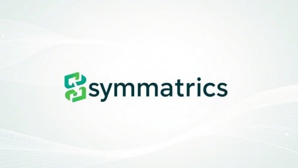 AI and Post-Quantum Readiness, sleek Symmatrics logo