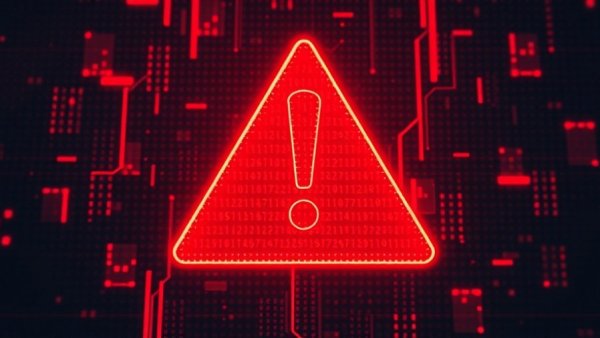 Digital warning sign indicating McKesson data breach risk.