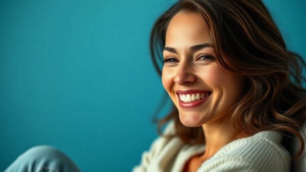 Smiling woman illustrating ADHD and Dysregulation Differences