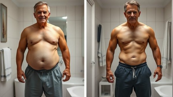 Tom Lost 17 Pounds and 10% Body Fat transformation before and after photo