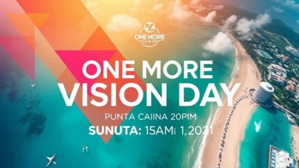 Leadership insights from Vision Day Punta Cana promotional image.