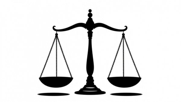Silhouette of scales of justice for Flotek Industries class action lawsuit