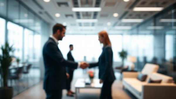 Merger concept with figures in office symbolizing CBD of Denver BioCannabis merger.