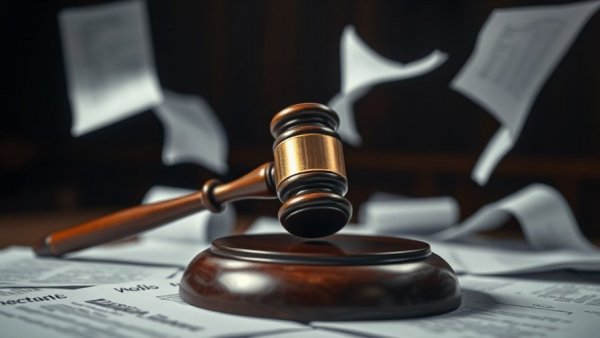 Symbolic gavel and papers representing Hims & Hers Health, Inc. class action lawsuit.