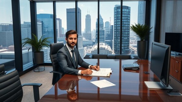 HarmonyRx CFO Appointment in office setting, professional atmosphere.