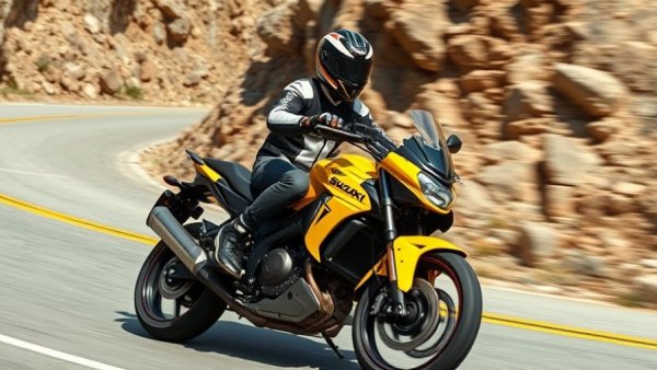 Motorcyclist in Alpinestars 2027 All-Terra gear on mountain road.