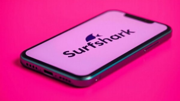 Surfshark Quantum-Resistant Security logo on smartphone