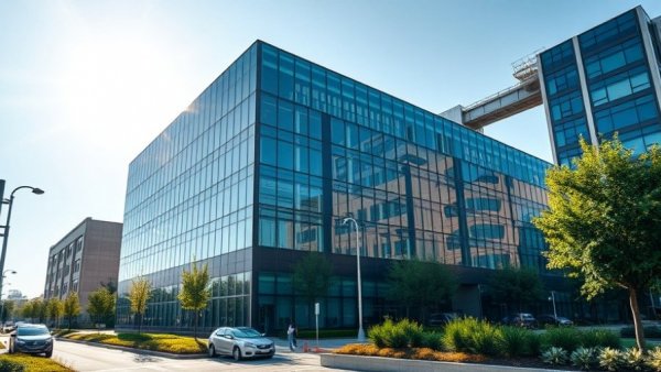 Modern office building symbolizing U.S. Nuclear Regulatory Commission approval.