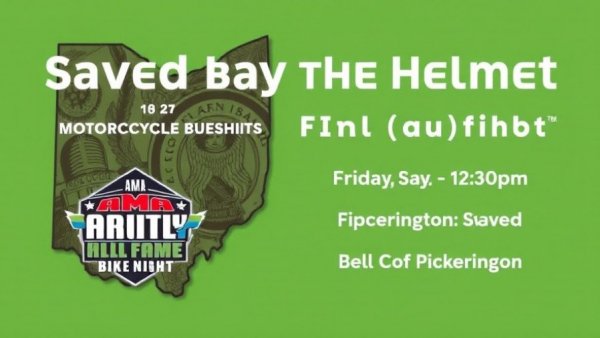 Motorcycle Ohio to Present “Saved by the Helmet” Awards at AMA Hall of Fame Bike Night in Pickerington