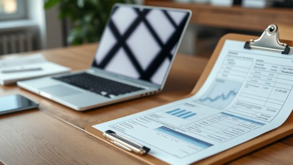 Office setup with financial documents for Unbuzzd Wellness Financing