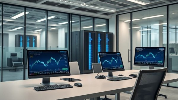 Modern workspace showcasing asset transparency in crypto trading.