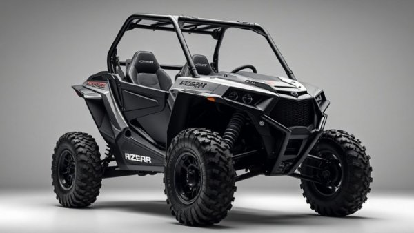 Sleek 2027 Polaris RZR Pro R Factory Boost in studio environment.
