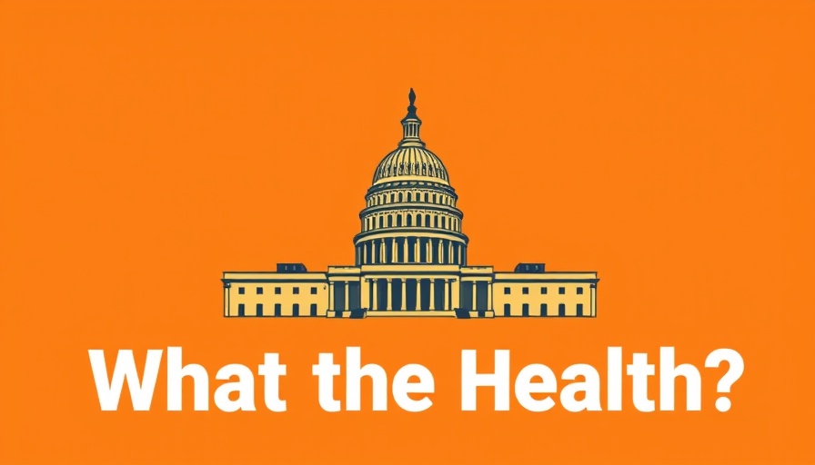 Minimalist Capitol illustration with public health theme.