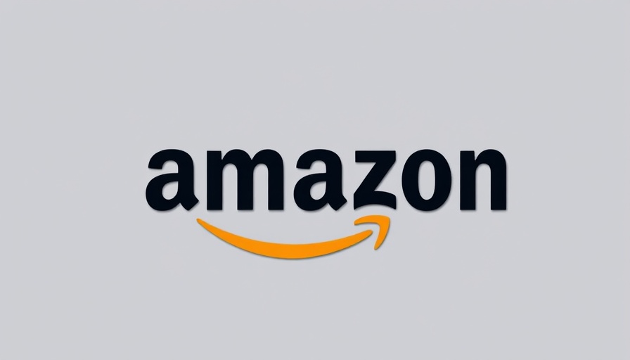 Amazon logo on a gray background related to chronic care management.