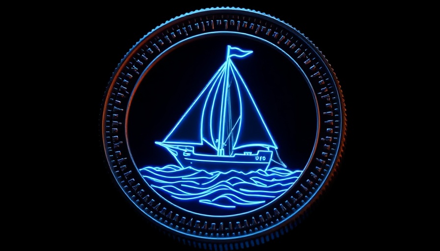 Futuristic blue glowing coin symbolizing OpenSea investigation end.