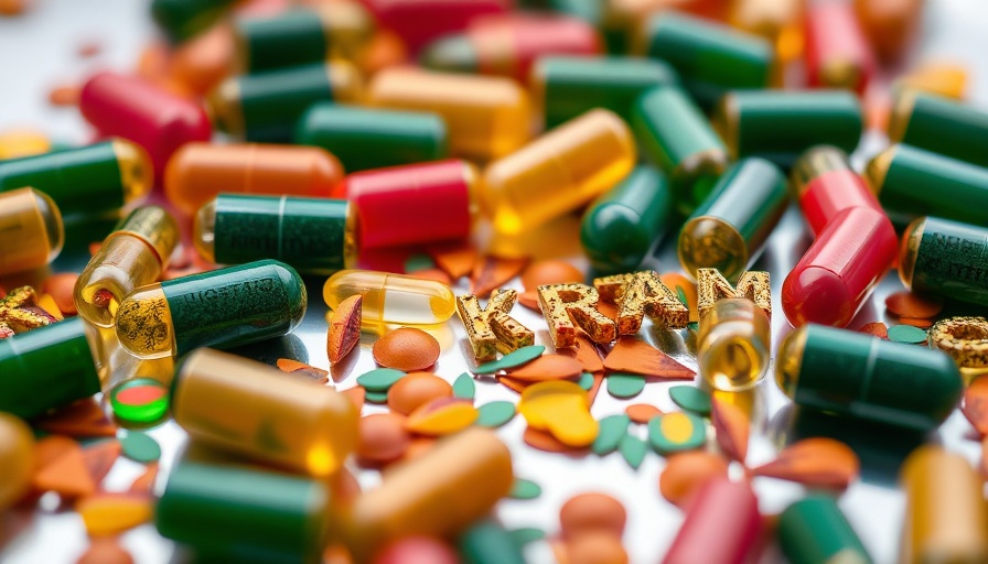 Kratom capsules on reflective surface; Kratom Regulation in States.
