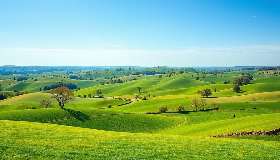 UK national forest tree planting health: lush green landscape.