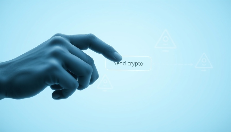 Preventing app fraud in crypto with alert symbols on smartphone.