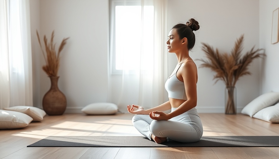 Mindfulness therapy session for chronic low back pain relief.