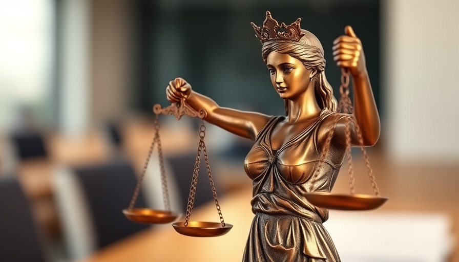 Lady Justice statue symbolizing balance, Bitget Gaming Token Manipulation.