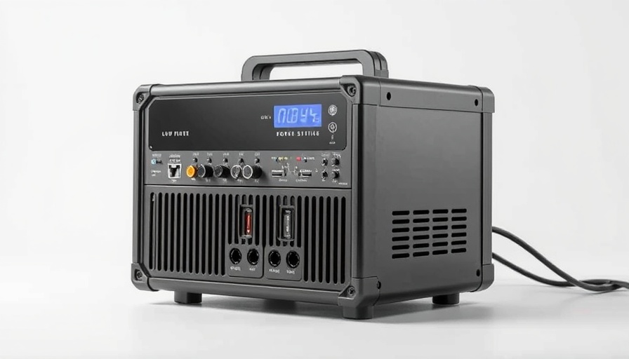 Portable Power Station 700N displayed on white background