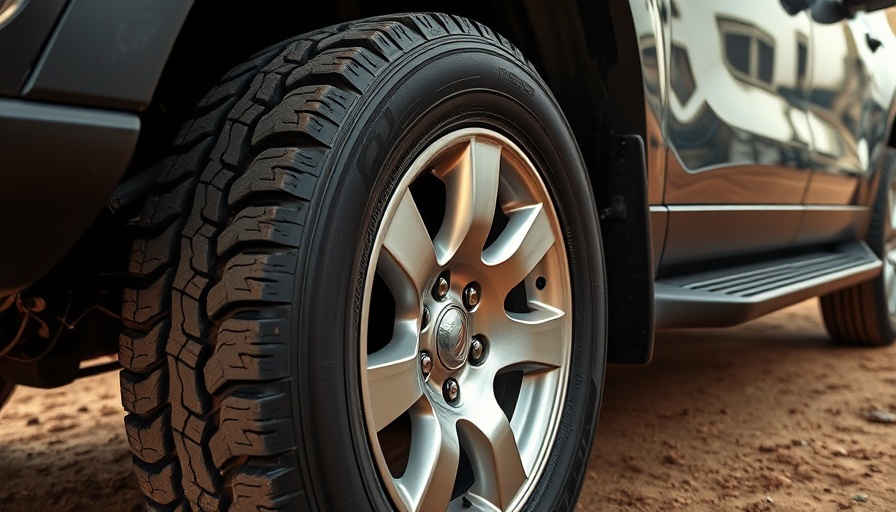 Lionhart Tires Imara H/T on SUV in urban setting.
