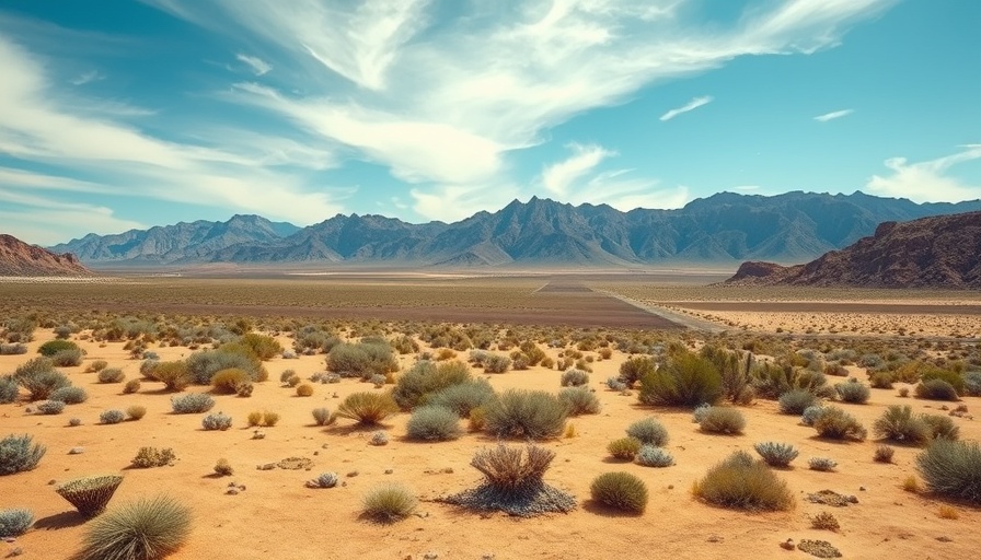 Native desert species for homesteading among a breathtaking sunset landscape.