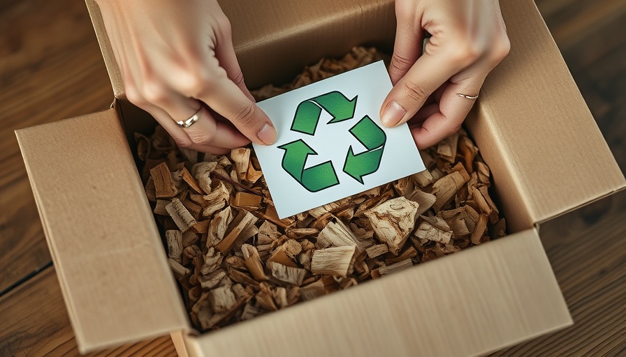 Eco-friendly packaging saves $5 billion in materials from landfills.