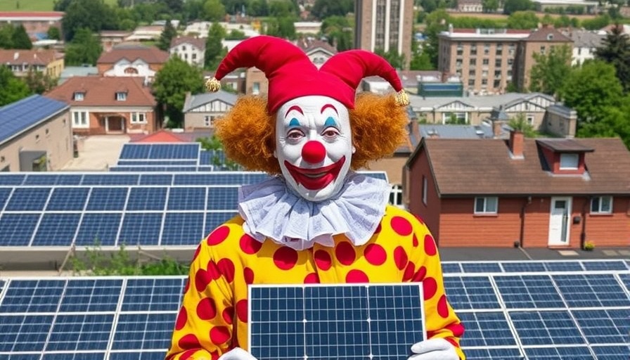 Government Clown Can’t (Or Won’t) Tell Solar Panels & Buildings Apart From Each Other
