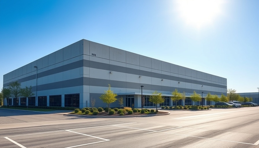 Circularix RPET plant expansion featuring modern facility under a clear sky.