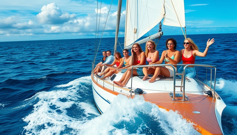 Sailing yacht on the ocean under blue skies, affordable boating adventure.