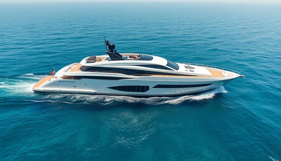 Luxurious Sunseeker 134 Superyacht on blue water